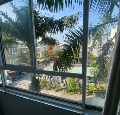 View cây xanh, thoáng mát 