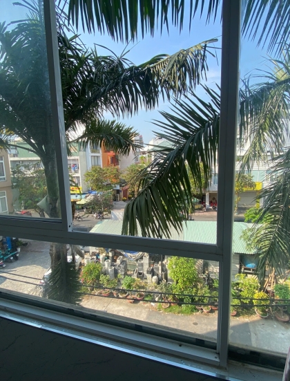 View cây xanh, thoáng mát 